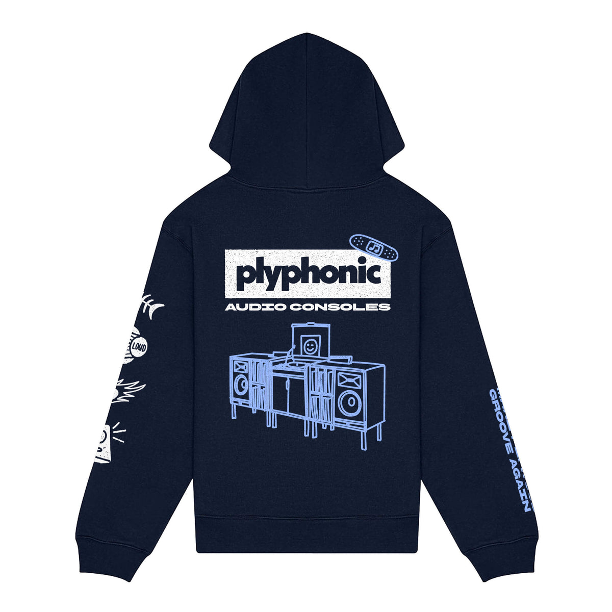 Oversized doodle hoodie