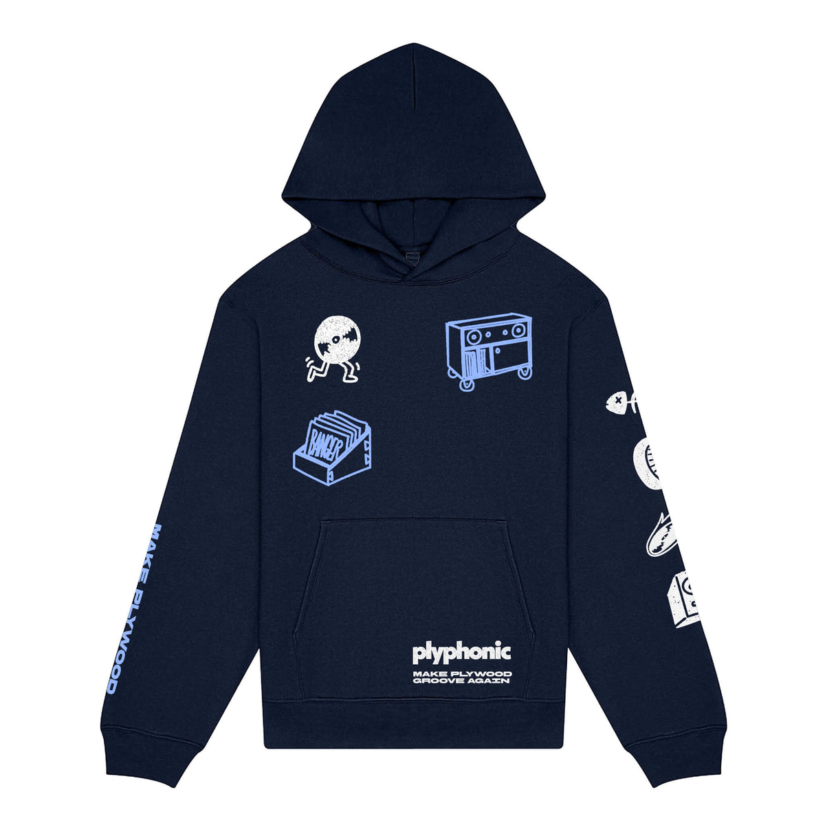 Oversized doodle hoodie