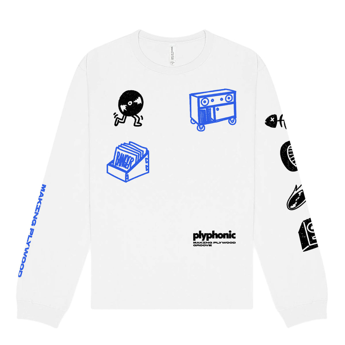 Oversized Halftone model A T-shirt